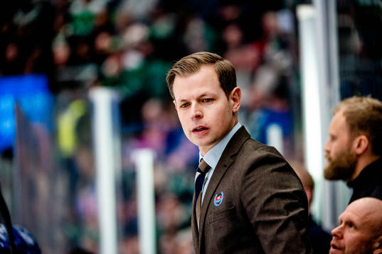 Oskarshamns tränare Martin Filander