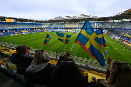 General view of the arena Gamla Ullevi