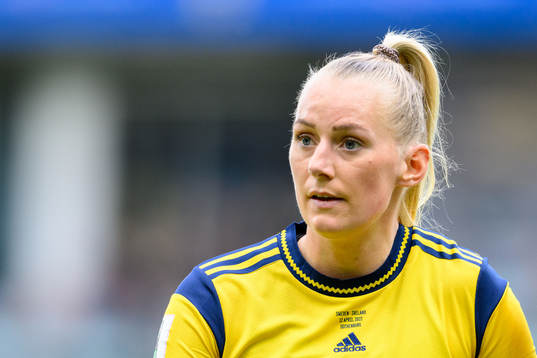 Stina Blackstenius of Sweden