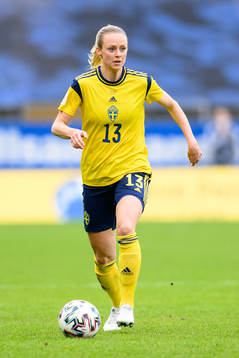Amanda Ilestedt of Sweden