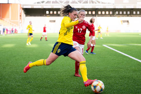 Sveriges Hanna Wijk och Danmarks Marie Fisker