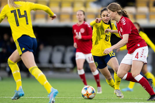 Sveriges Nesrin Akgün och Danmarks Mille Jusjong