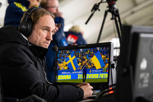 Chris Härenstam, commentator of Swedish broadcaster SVT