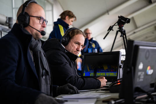 Chris Härenstam, commentator of Swedish broadcaster SVT