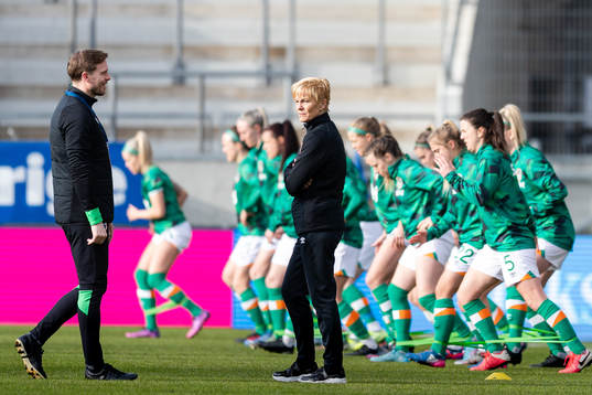 Vera Pauw, head coach of Ireland