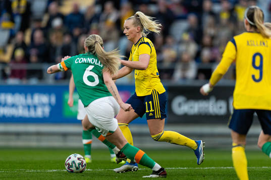 Stina Blackstenius of Sweden