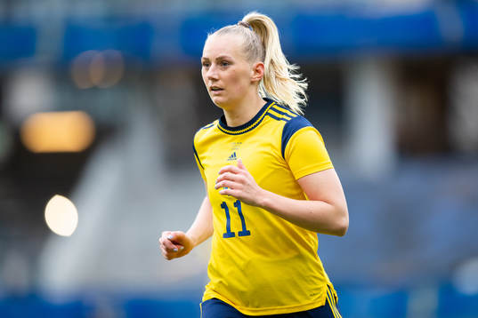 Stina Blackstenius of Sweden