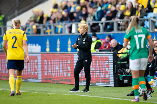 Vera Pauw, head coach of Ireland