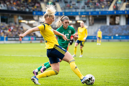 Stina Blackstenius of Sweden