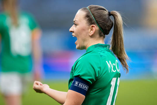 Katie McCabe of Ireland
