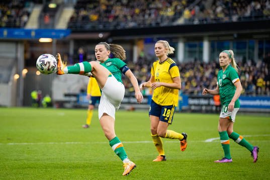 Katie McCabe of Ireland