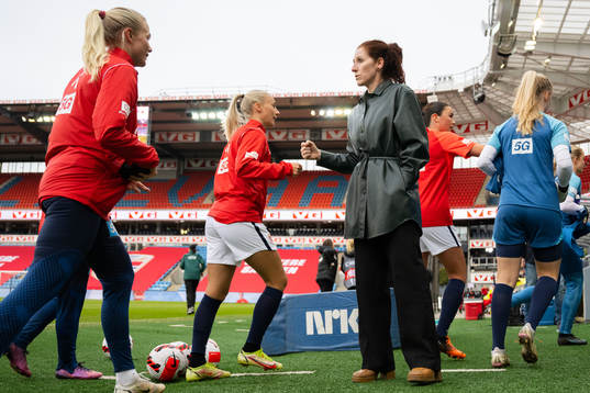 Lise Klaveness, president of the Norwegian Football