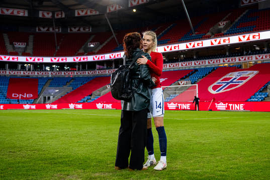 Lise Klaveness, president of the Norwegian Football