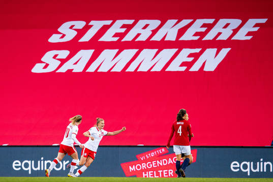 Nikola Karczewska of Poland celebrates
