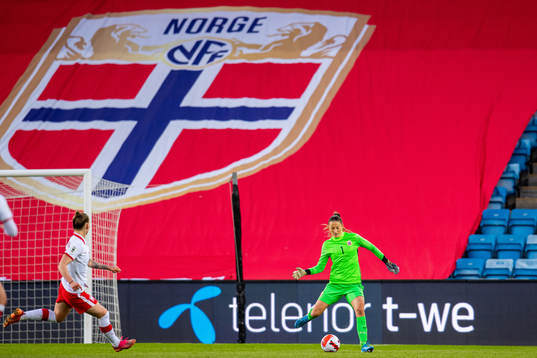Goalkeeper Cecilie Fiskerstrand