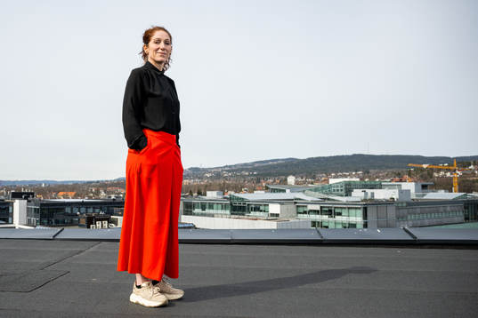 Lise Klaveness, president of the Norwegian Football