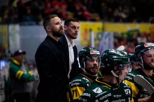 Björklövens tränare Viktor Stråhle