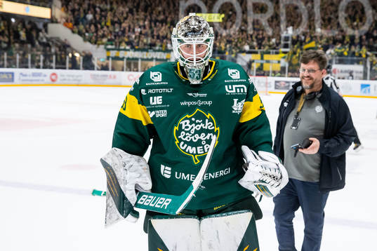 Björklövens målvakt Claes Endre
