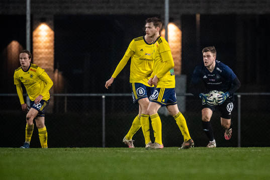 Ängelholms målvakt Robin Streifert