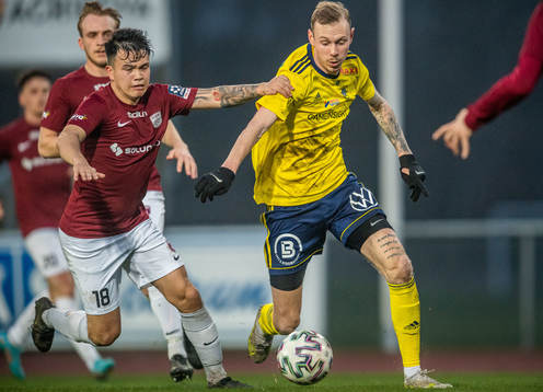 Qvidings Sebastian Olsson och Ängelholms David Danielsson