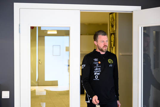 Elfsborgs manager Jimmy Thelin