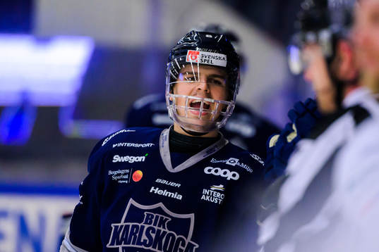 Karlskogas Albert Lyckåsen jublar
