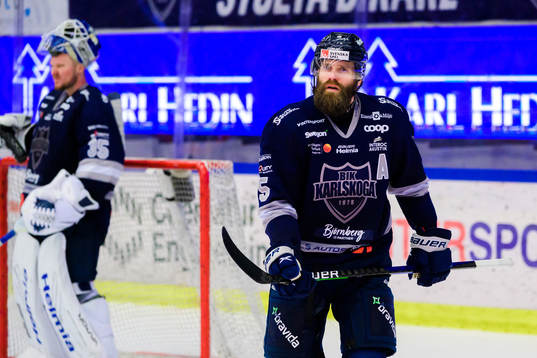 Karlskogas Johan Larsson deppar