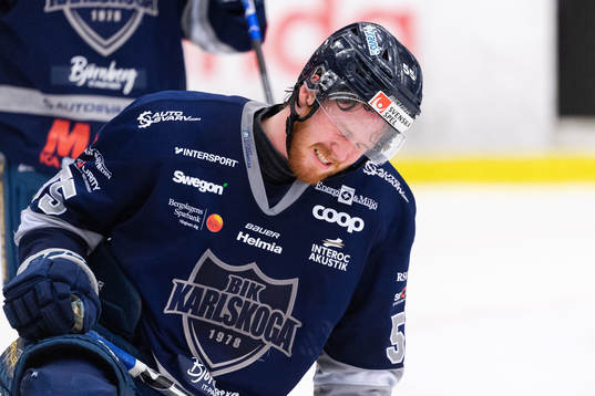 Karlskogas Arvid Aronsson deppar