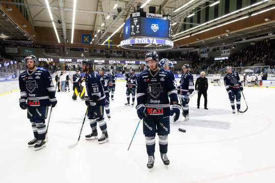 Karlskogas spelare deppar