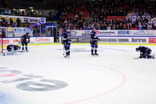 Karlskogas spelare deppar