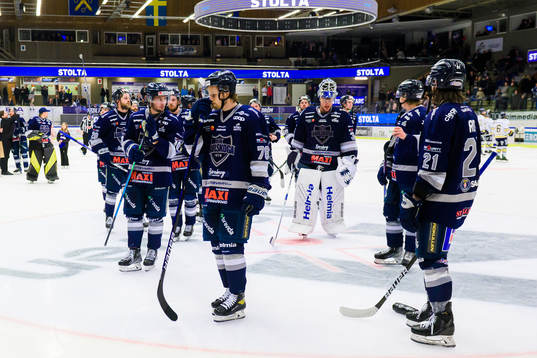 Karlskogas spelare deppar