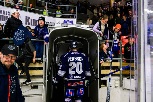 Karlskogas spelare deppar