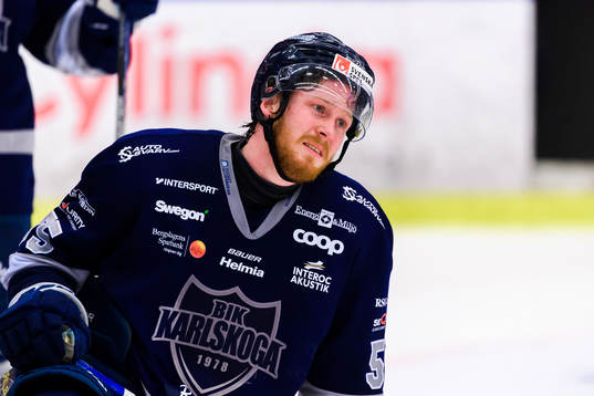 Karlskogas Arvid Aronsson deppar