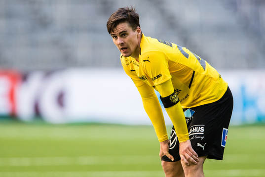 Mjällbys Jesper Gustavsson deppar