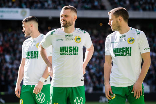 Hammarbys Mads Fenger Nielsen och Jeppe Andrup Andersen