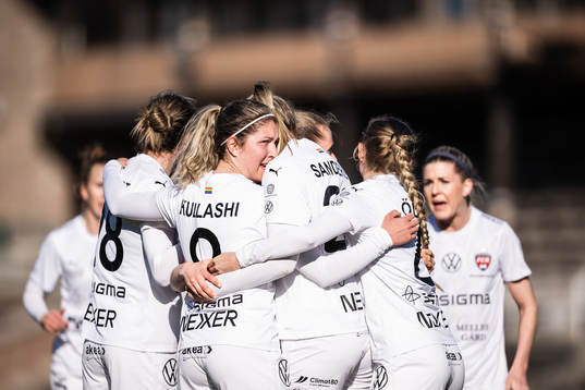 Rosengårds Loreta Kullashi jublar