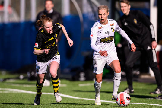 s Caroline Murray och Häckens Lotta Öqvist