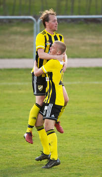 IFK Hässleholms Robin Strömberg och Olle Kjellman Olblad