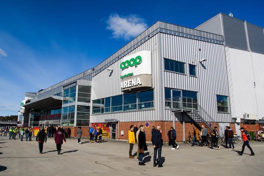 Coop Norrbotten Arena exteriör