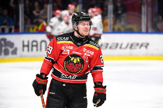 Luleås Erik Gustafsson deppar