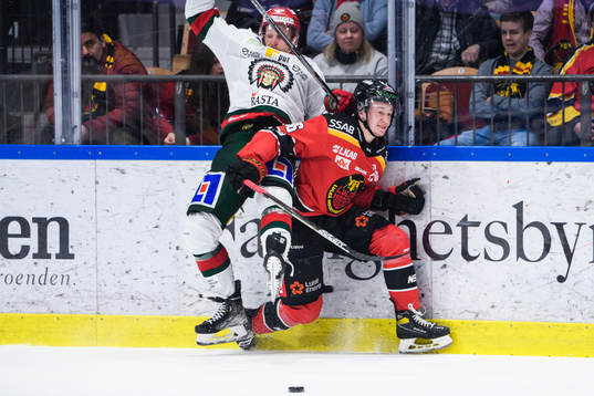 Frölundas Max Friberg och Luleås Pontus Andreasson