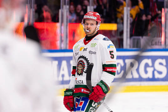 Frölundas Filip Johansson deppar