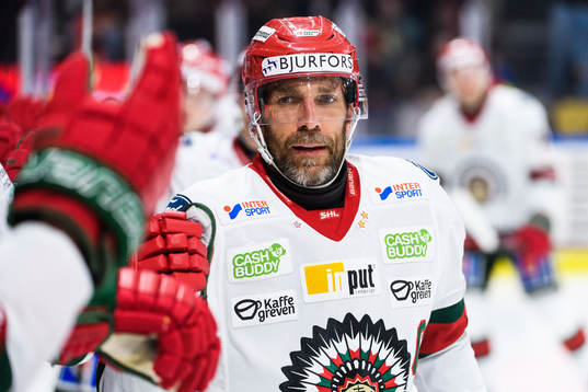 Frölundas Joel Lundqvist jublar