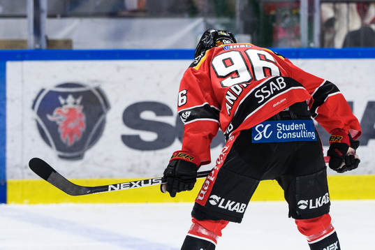 Luleås Pontus Andreasson deppar