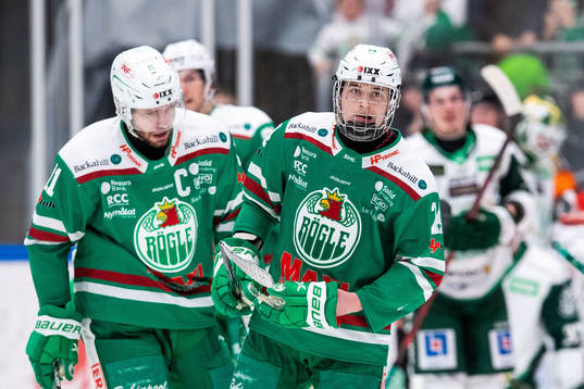 Rögles Mattias Sjögren och Marco Kasper deppar
