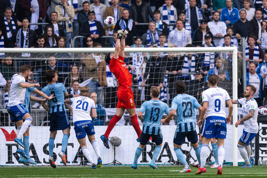 Djurgårdens målvakt Jacob Widell Zetterström