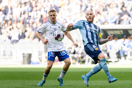 IFK Norrköpings Jacob Ortmark och Djurgårdens Magnus
