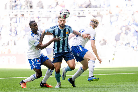 Djurgårdens Sead Haksabanovic och IFK Norrköpings