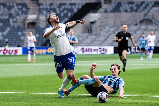 IFK Norrköpings Christoffer Nyman och Djurgårdens Hjalmar
