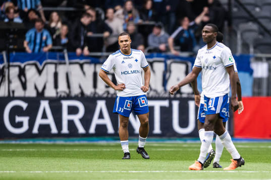 IFK Norrköpings Darrell Kamdem Tibell deppar